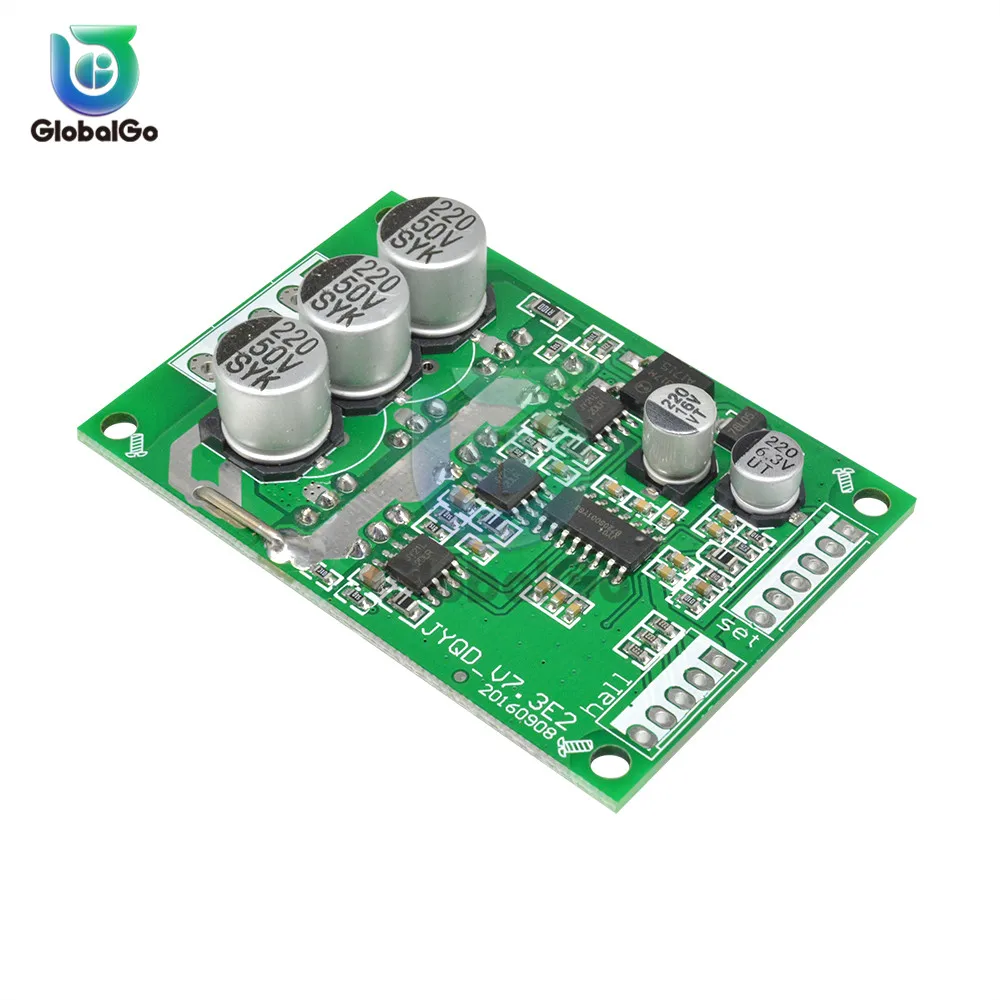 PWM DC 12V-36V 500W Brushless Motor Speed Controller Switch Driver Board A2TD 