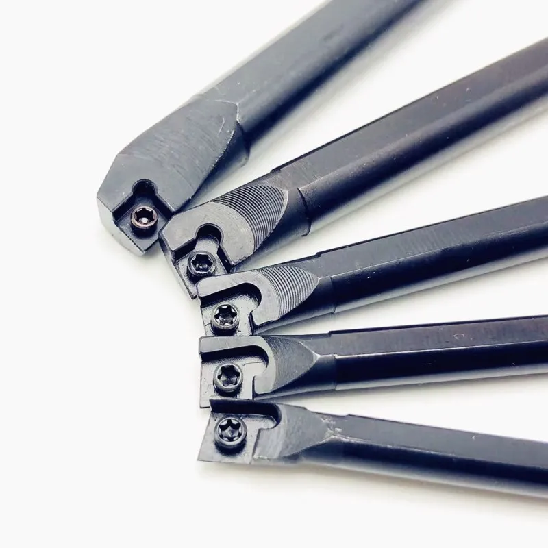 S06K-SCLCR06 S06K / S07K / S08K / S10K / S12M 95 degree spiral turning tool holder boring bar CCMT060204 carbide tools 5PCS