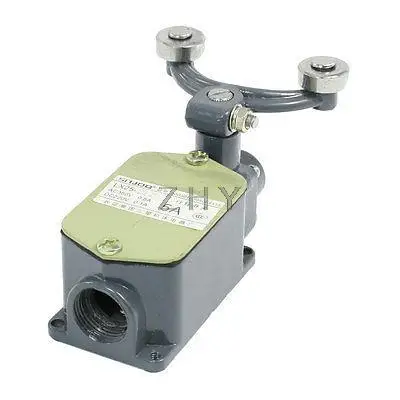 220VDC 380VAC 5A DPST Двойной роторный ролик рычажный концевой выключатель