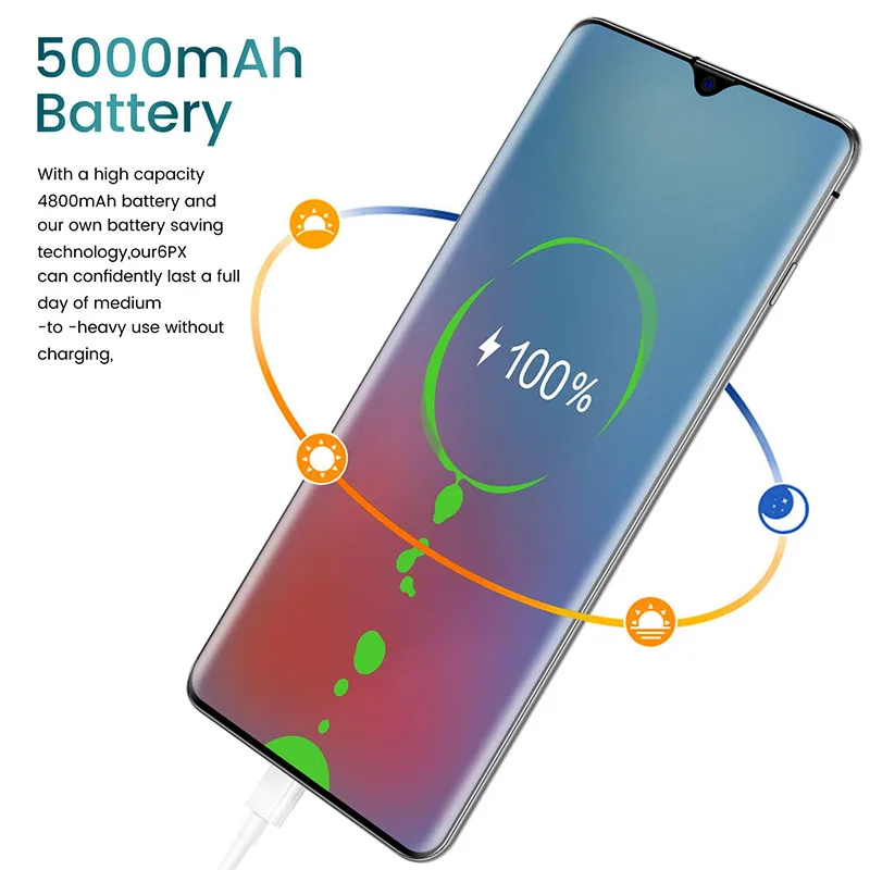 R30 Pro Smartphone 6.8 Inch 16+32MP 5000mAh Full