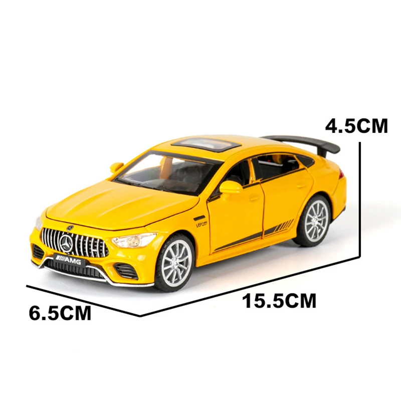 Модель спортивного автомобиля AMG GT63S из сплава 1/32 детские игрушки 4 двери