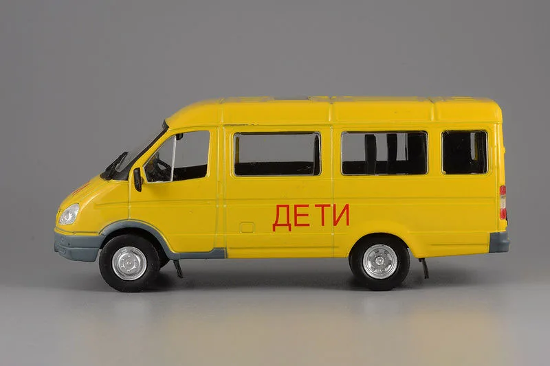 1/43 сплав российский газ автомобиль пассажирский автобус модель игрушки Классический Бизнес автомобиль коллекция игрушек