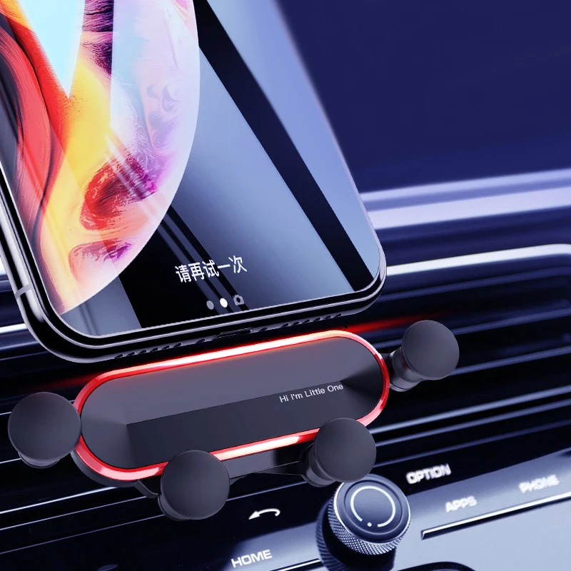 

Gravity Car Holder For Phone in Car Air Vent Clip Mount No Magnetic Mobile Phone Holder GPS Stand For iPhone X Samsung S9 Xiaomi