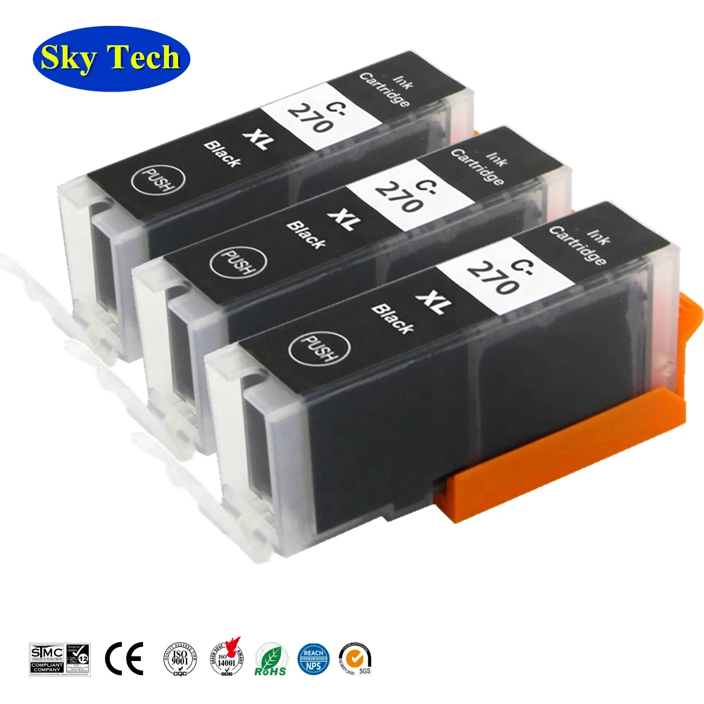 Совместимые картриджи для Canon PGI270 CLI271 PGI 270 CLI 271 Pixma MG5720/MG6820/MG7720/TS5020/TS6020/TS8020/TS9020 и т.