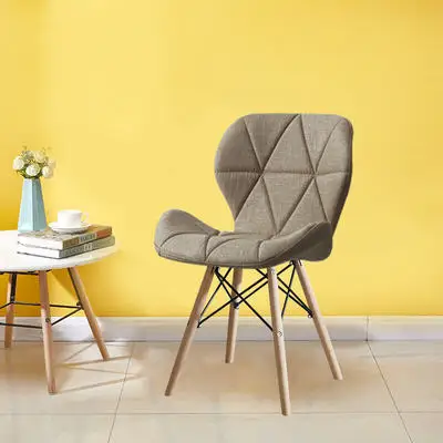 Dining Chairs Study Dining Room Back Chair Home Simple American Retro Butterfly Chairs Nordic Living Room Dining Chair Sillas Cloth