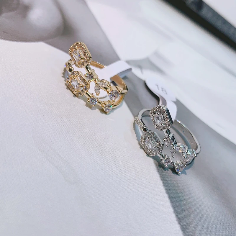 HIBRIDE Trendy Women's Jewelry Hand Made AAA Cubic Zirconia Rings for Women Party Accessories bagues pour femme R-208 - Image 3