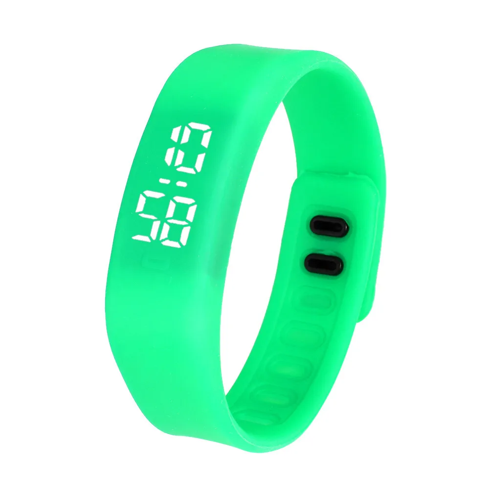 Модные мужские спортивные часы для бега, светодиодный резиновый браслет, цифровые наручные часы в стиле милитари, модные часы Relojes Hombre Q