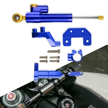 

For Yamaha YZFR3 YZF-R3 YZF R3 2014-2017 2016 2015 Motorcycle Aluminum Stabilizer Steering Damper Mounting Bracket Support Kit