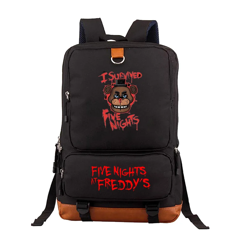 Игра Five Nights At Freddy's лисица Фредди FNAF Рюкзак Студенческая сумка для книг рюкзак школьный для ноутбука сумка на плечо мужской рюкзак для деловых поездок