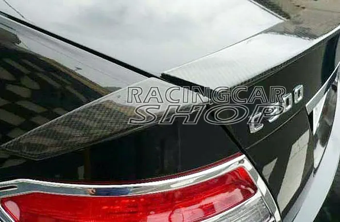 B TYPE Real CARBON FIBER 3PCS TRUNK BOOT SPOILER fit for MERCEDES BENZ W204 C-class 2007-2012