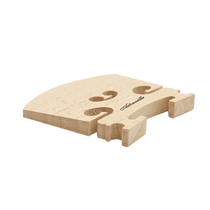 Astonvilla 5Pcs/Lot Maple Wood Regular Acoustic Violin Bridge 4/4-4/3 Sizes Durable Violin Bridge