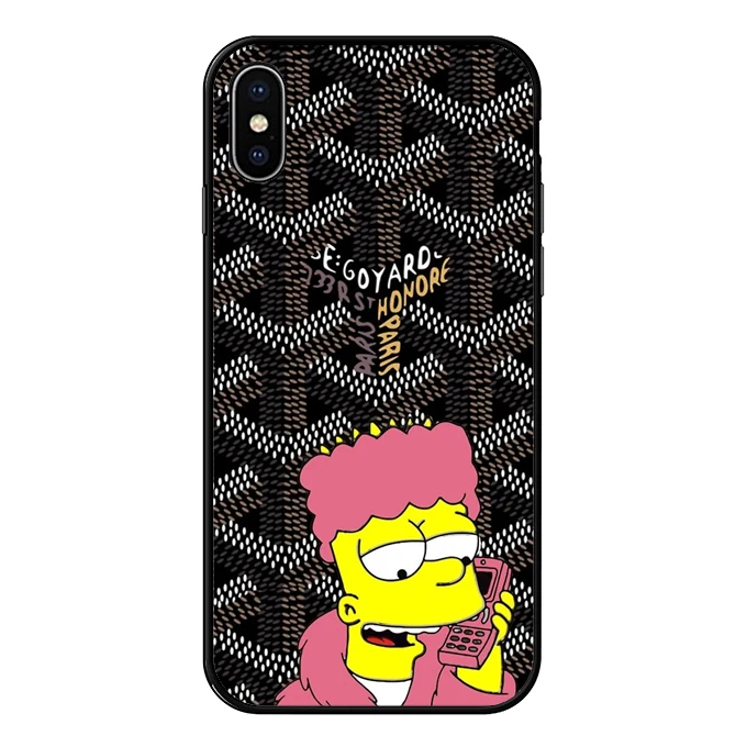 Мягкий чехол из ТПУ для iPhone XS MAX The Simpson чехол для iPhone 6 6S 7 8 Plus 7 8X10 XS XR прозрачный силиконовый чехол