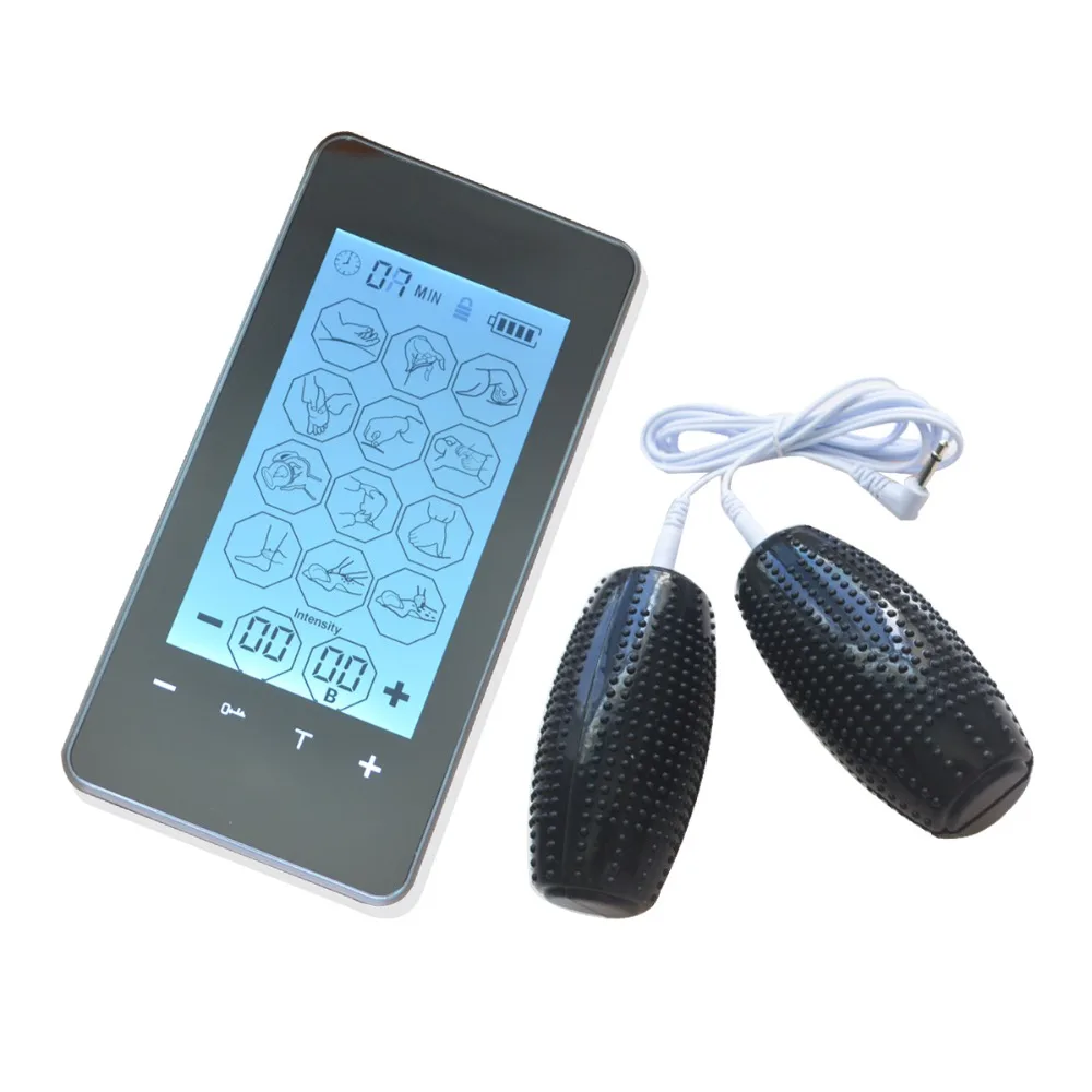 Fda 2 Channel Touch Screen Smart Tens Massager Electric Pulse Massage