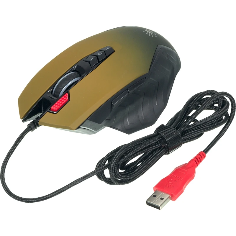 Мышь A4 Bloody J95 рисунок оптическая(5000dpi) USB2.0 игровая(9but