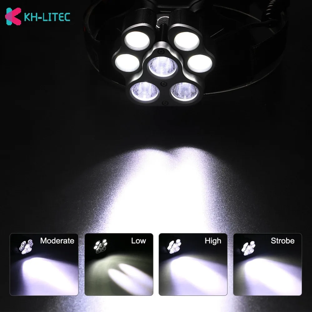 4XPE+3T6-LED-Super-bright-Headlight-4-Mode-USB-Charging-Headlamp-Camping-Flashlight-Hunting-Flashlight-Head-Torch-by-18650-Battery（1）