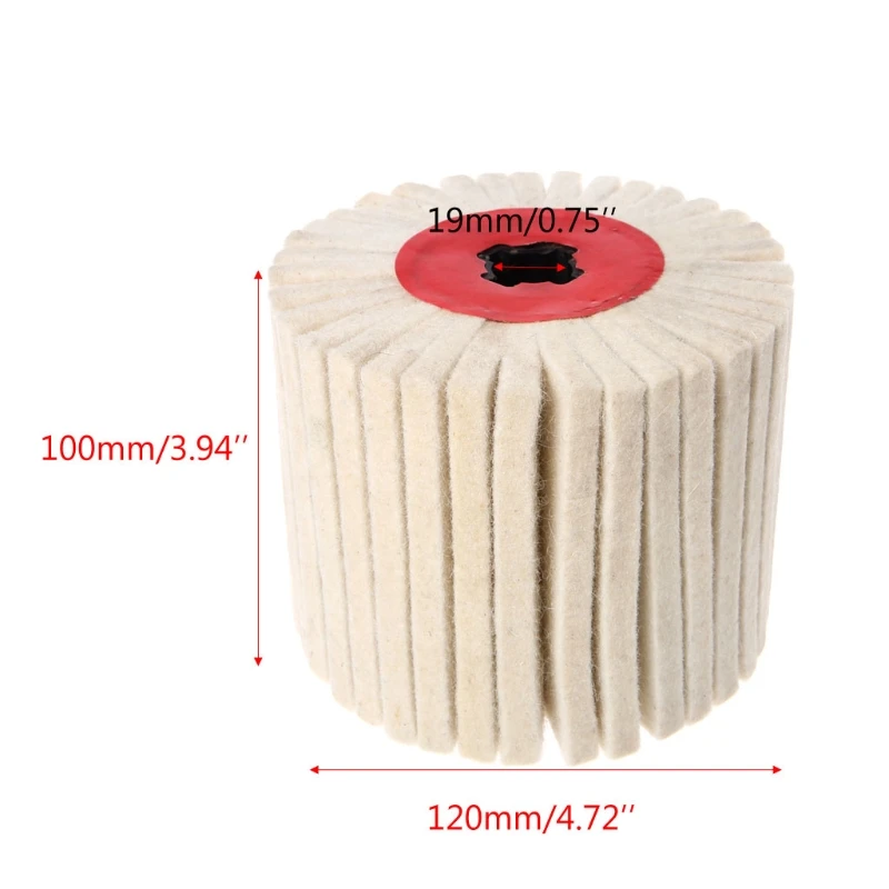 

Deburring Abrasive Wool Round Brush Polishing Grinding Buffing Striping Wheel