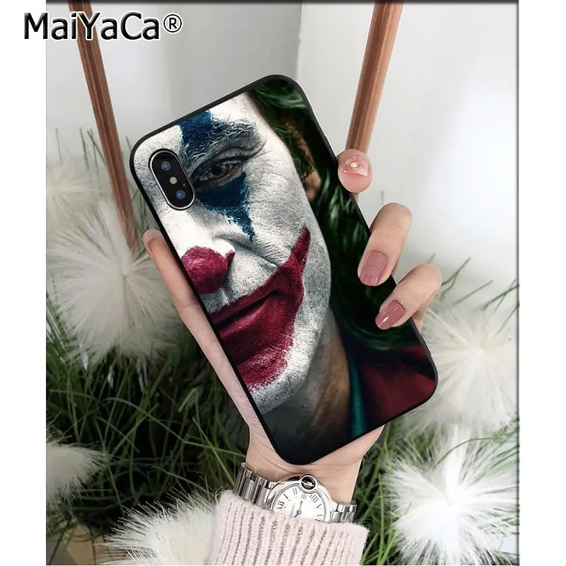 MaiYaCa фильм Джокер ТПУ Мягкий силиконовый чехол для телефона чехол для iPhone X XS MAX 6 6s 7 7plus 8 8Plus 5 5S SE XR 11 11pro max - Цвет: A6