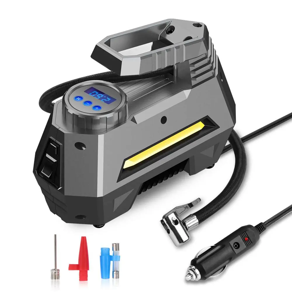 12V 150PSI Авто Портативный компрессор шин ЖК-дисплей цифровой надувной насос для автомобиля/грузовика/велосипед/RV& надувные лодки