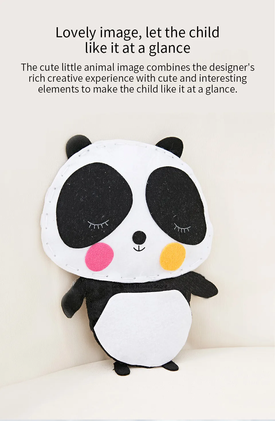 Xiaomi Bravokids орбитальное животное ручной работы DIY кукла 5 шт./компл. кролик лиса принц-Лягушка котенок панда для детей обучающая игрушка
