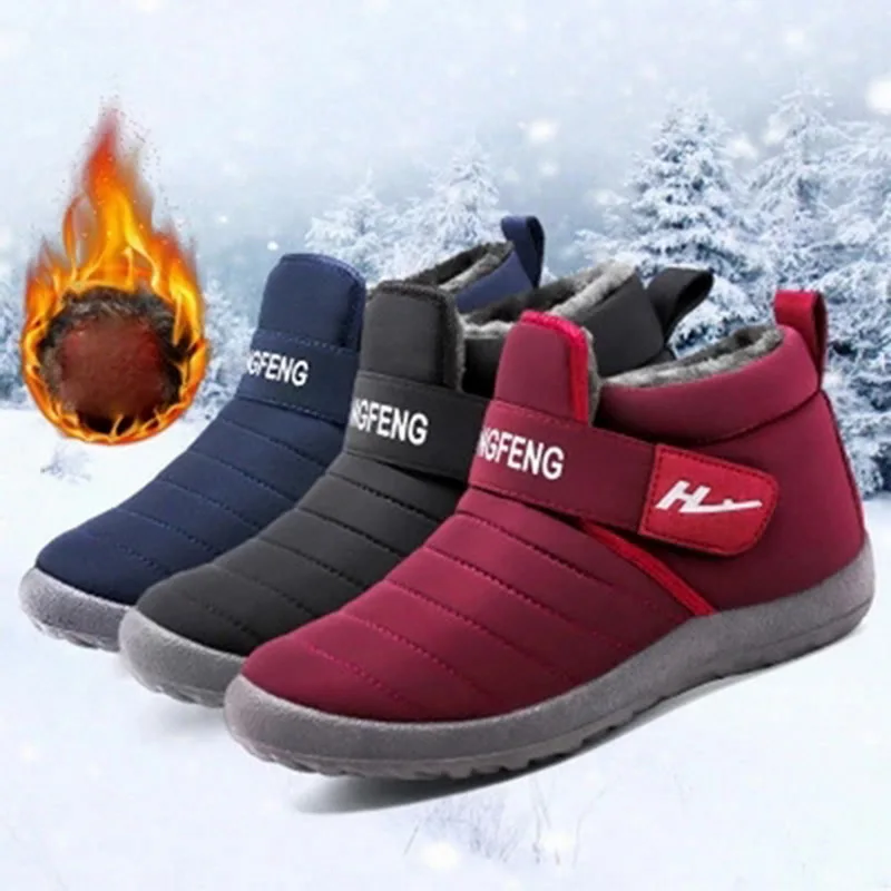 

Women's Boots Anti-skid Bottom Shoes Women Warm Fur Snow Ankle Boots Snow Boots 2020 new boots