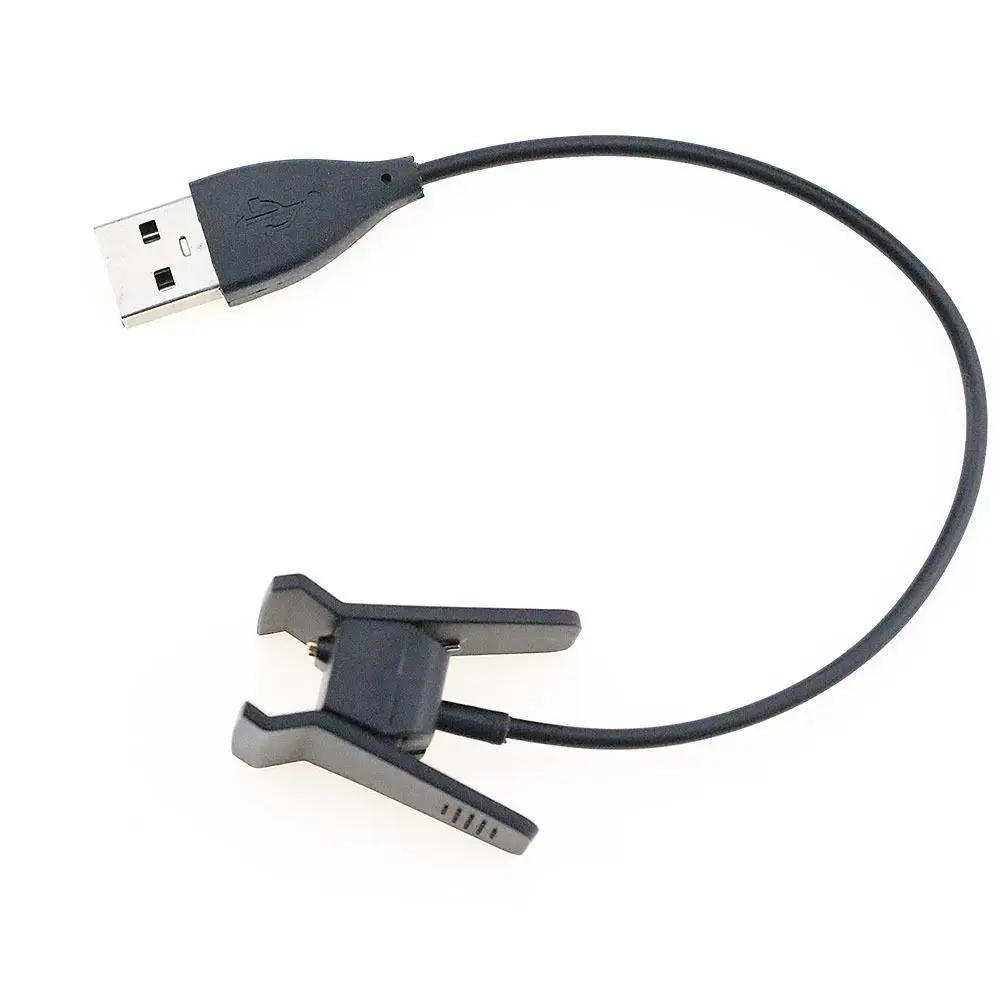 

30.5CM Cable Length USB Charging Charger Cable Cord Clip Clipper For Fitbit Alta Watch Bracelet Wristband