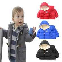 Детская верхняя одежда для маленьких мальчиков, пальто, модные детские куртки для мальчиков и девочек, зимняя куртка, теплая детская одежда с капюшоном