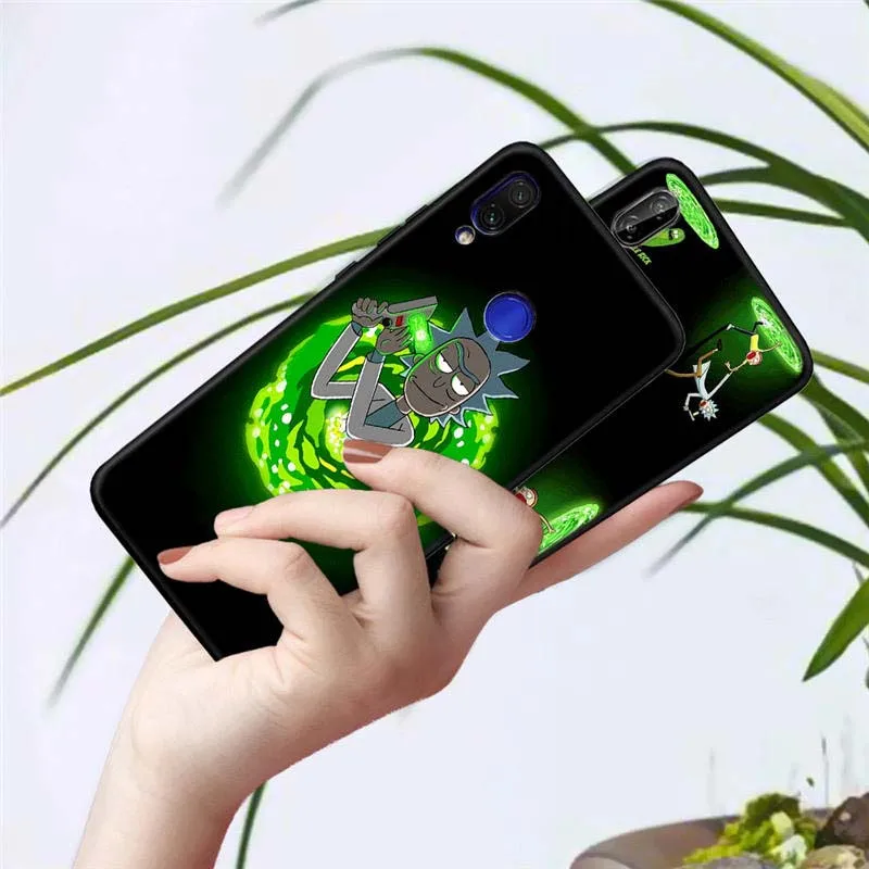 Рик и Морти Co mi cs чехол для телефона для Xiaomi Redmi Note 7A iPhone 7 6 Plus Pro 6A 5A Prime mi A1 5X A2 Lite 6X4X5 плюс Pocophone F1 крышка