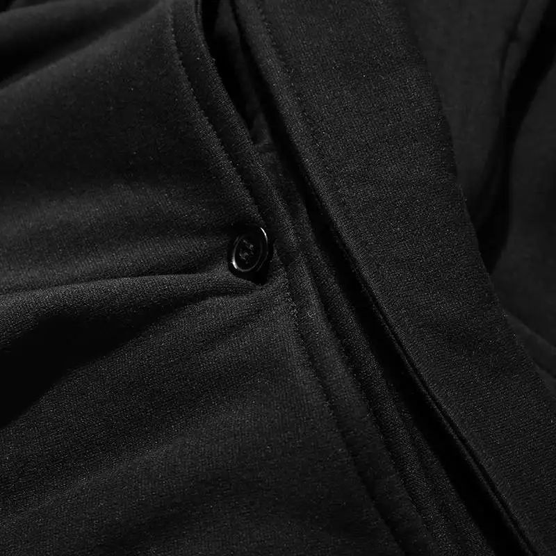 Fashion Casual New Men's Capes Woolen Coat Male Solid Comfortable Winter Hooded Tops Hot Sale Bat Sleeve Cloak Poncho S-5XL 2021