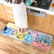 Мультяшный ковер, коврик для дома, полоска для спальни, прикроватная, для кухни, ванной комнаты, нескользящий коврик, впитывающий коврик для ног