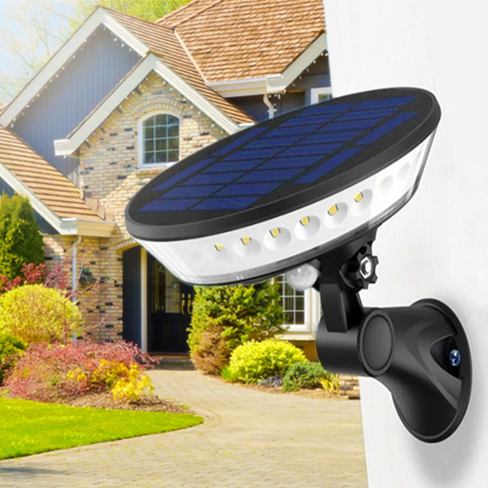 Ufo 360° Illumination 80° Adjustable Led Solar Light Outdoor 3 Modes