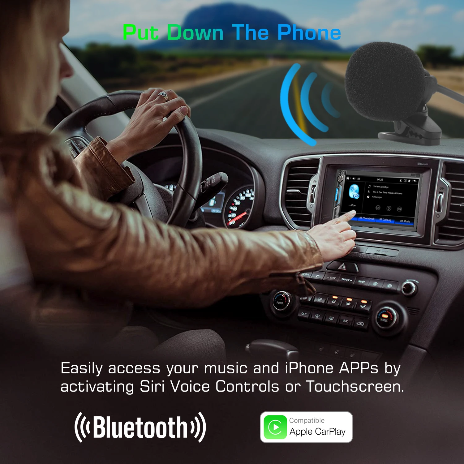 2din Car Radio MP5 Player Mp3 Player Radio Carplay Mirrorlink radio Bluetooth FM Car Radio For Universal 7'' Radio Player