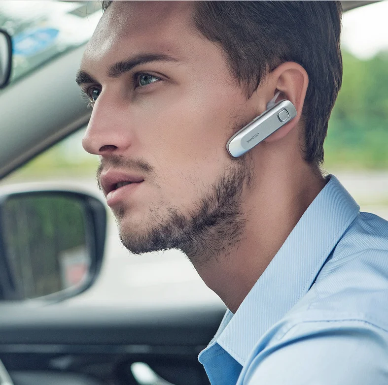 UCOMX U2, автомобильная, бизнес, Bluetooth гарнитура, беспроводные наушники с микрофоном, громкая связь, наушник для вождения, спорт, супер долгий режим ожидания, vs U32K
