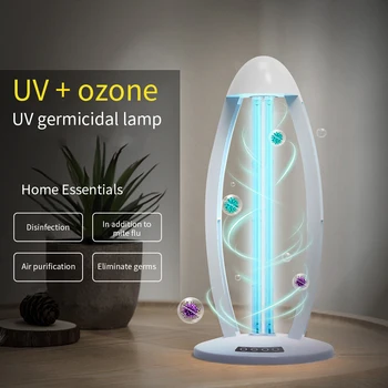 

38W UV Ultraviolet Sterilizer Bacterial Kill Mite Home Lamps Lamp Quartz Germicidal Disinfection UVC CFL Ozone LED Light Bulb