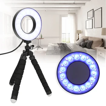 

Portable Rounded Ultraviolet Light UV Tube Lamp with Bracket for Home Kitchen Bathroom Mite Removal Lights UV Clean Lamps