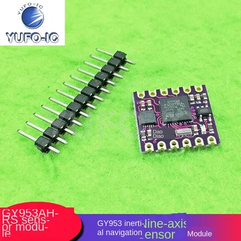 

Free Ship 1pcs GY953 AHRS Nine-Axis Inertial Navigation Sensor Module Electronic Compass with Tilt Compensation Module Sensor
