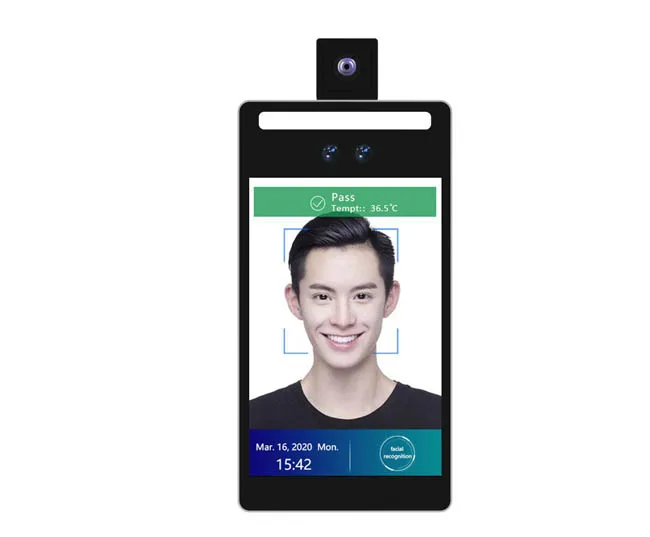US $950.00 Non contact Wireless Infrared body Temperature Measurement Face Recognition Terminal