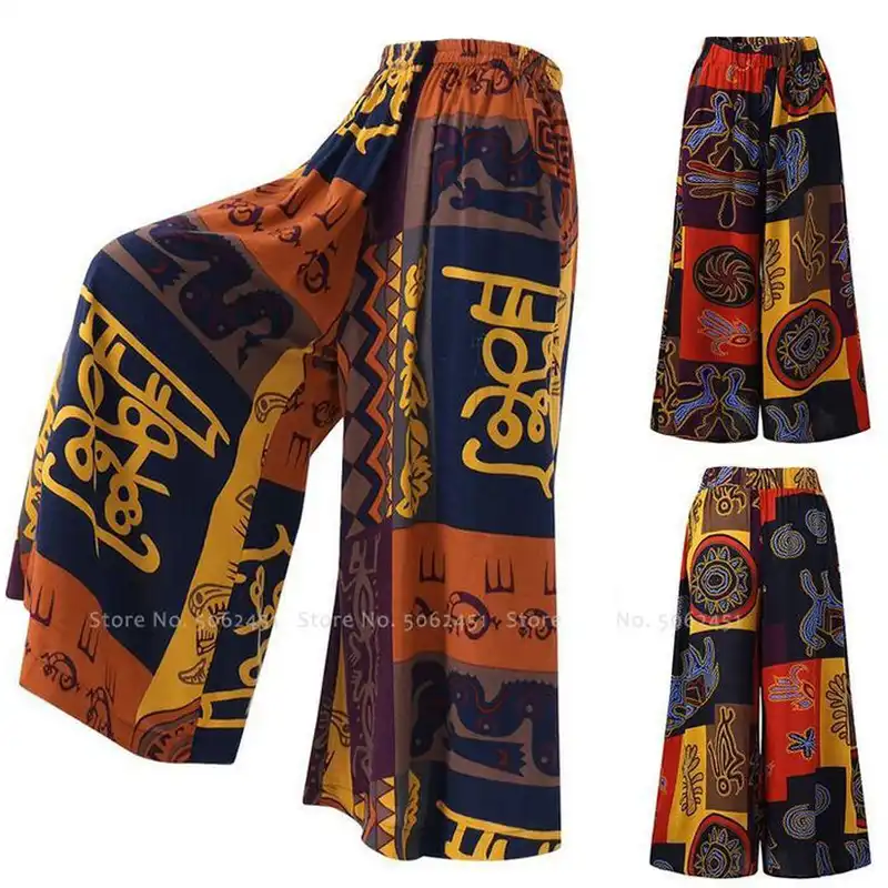 Bohemian In Quần ống Rộng Nữ Thai Lan ấn độ Pakistan Nữ Kurti Thời Trang Cao Cấp Rời Quần Phi Dashiki Trang Phục India Pakistan Clothing Aliexpress