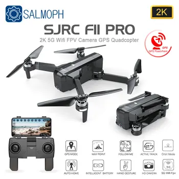 

SJRC F11 PRO GPS Drone With Wifi FPV 1080P/2K HD Camera F11 Brushless Quadcopter 25 minutes Flight Time Foldable Dron Vs SG906