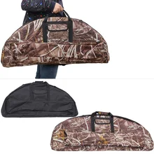 

2021 New Compound Bow Bag 115cm Padded Layer Foam Bow Holder Arrow Tube Protect Bow and Arrow Hunter Bow Archery Case Drop