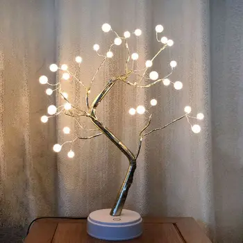 

Tree Branch Desk Lamp Touch Switch Vintage Style Party Holiday Home Office Decor