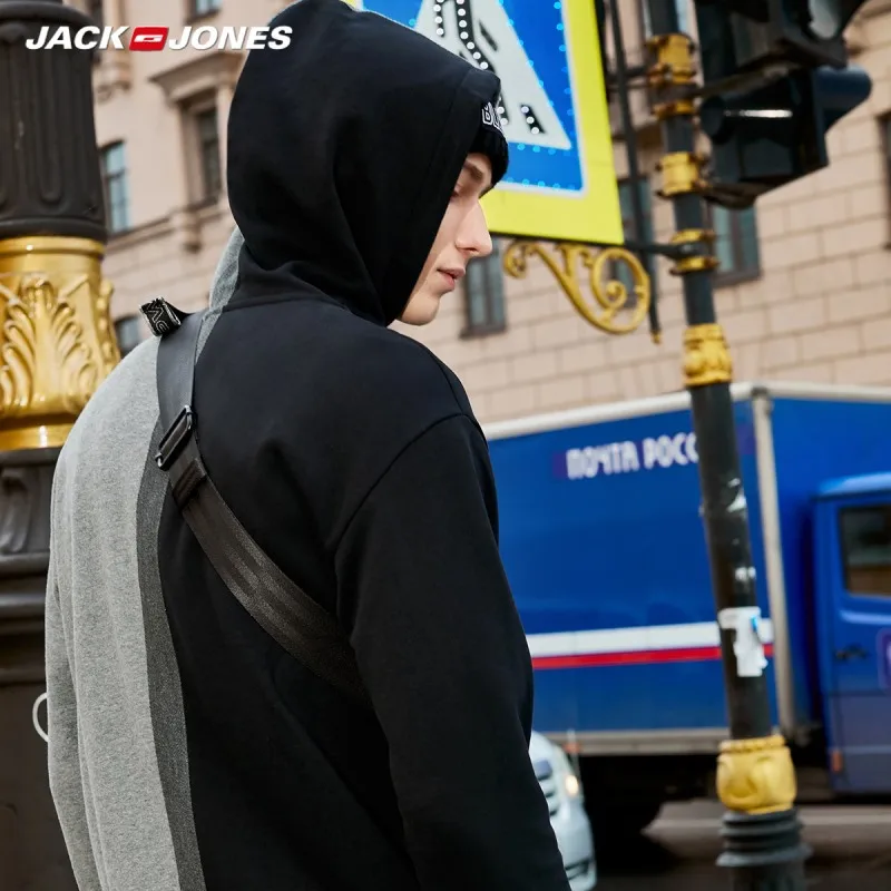 JackJones мужские строчкой по краю и модные куртки с капюшоном 219333501