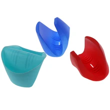 Силиконовые перчатки для духовки с теплоизоляцией перчатки для приготовления пищи для микроволновой печи Нескользящий Захват Горшок Держатель кухонные инструменты для выпечки