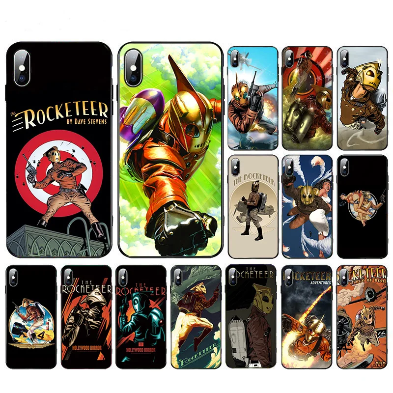 Мягкий чехол для iphone 11 pro max XS XR X cover SE 2020 8 6 6S 7 plus 5 5S TPU в ретро стиле | Мобильные