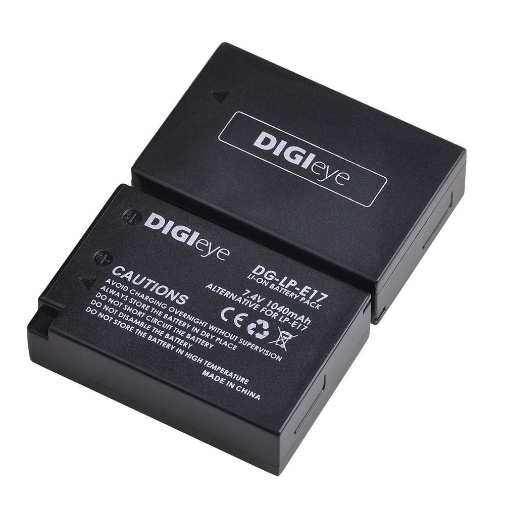 Kit de Bateria e Carregador para Canon Eos Rebel T7i T6i T6s Sl2 Eos m6 m5 m3 77d 750d 760d - Image 2