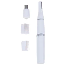 2 в 1 Многофункциональный Резак Электрический триммер для волос в носу бритвенный станок машинка для стрижки волос в носу триммеры для стрижки волос в носу