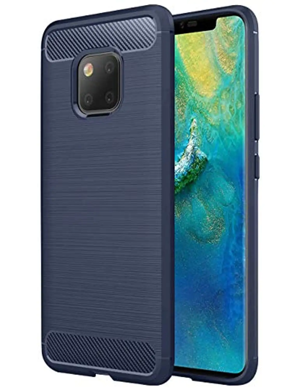 Carbon Fiber Armor TPU Silicone Case for Huawei Mate 20 Pro 30 X 5G 10 P30 P20 Lite 2019 P10 Nova 5 4 Cover Phone Cases Fundas |