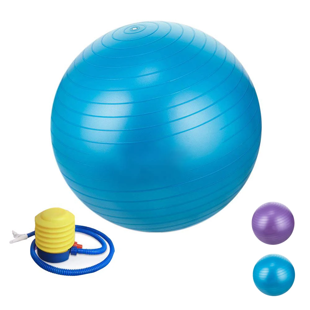 Balans Yoga Bal 55-75 Cm Fitness Yoga Bal, anti-Slip En Anti-Burst Extra Dikke Zwangere Bevalling Bal Met Luchtpomp