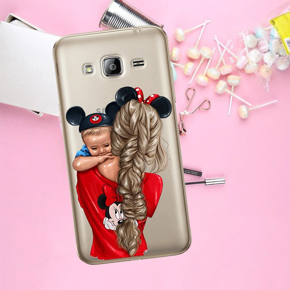 1723 Для девочек Роскошный чехол для Samsung Galaxy J3 J4 J5 J6 J7 J8 плюс J2 премьер-чехол для телефона чехол Чехол-футляр Capinha Капа - Цвет: 1723