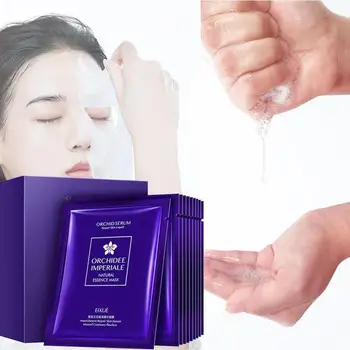 

Orchid Face Mask Wrapped Mask Depth Replenishment Sheet Mask Oil-control Skin Care Beauty Mask