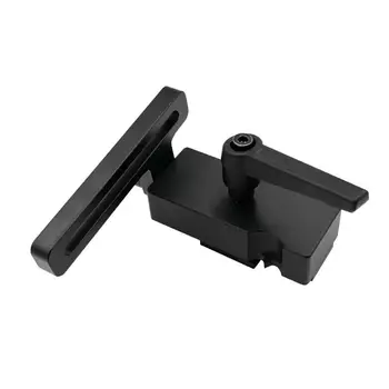 

45 Type Miter Track Stop for T-Slot T-tracks Aluminum Alloy Manual Woodworking DIY Multi Hand Tools